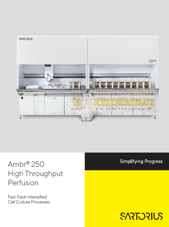 Bioreaktor Ambr® 250 High Throughput Perfusion - Sartorius Libra Elektronik