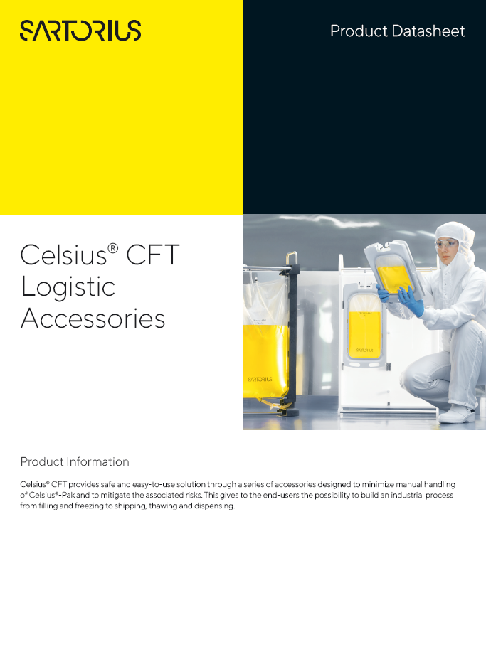 Logistički dodaci za Celsius® CFT sustave pohrane - Sartorius Libra Elektronik