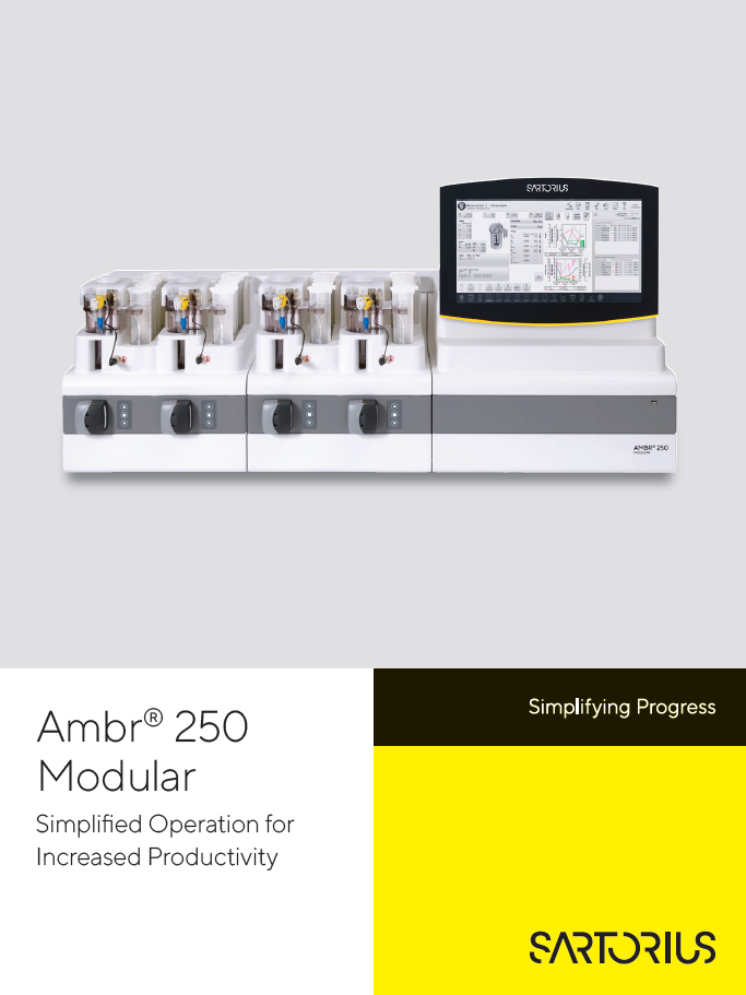 Bioreaktor Ambr® 250 Modular  - Sartorius Libra Elektronik