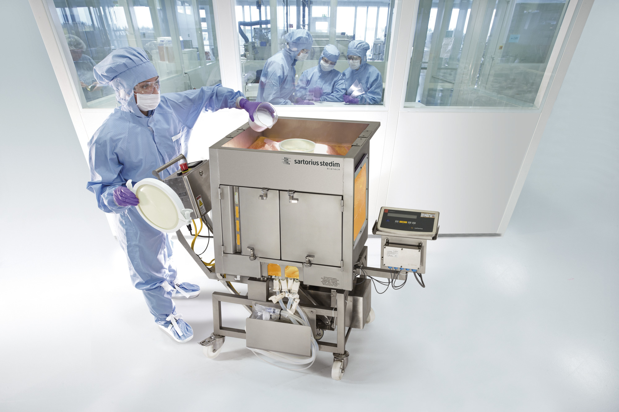 Palletank | Upstream - Sartorius Libra Elektronik