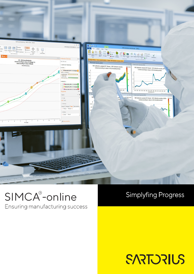 SIMCA® Online softver - Sartorius Libra Elektronik