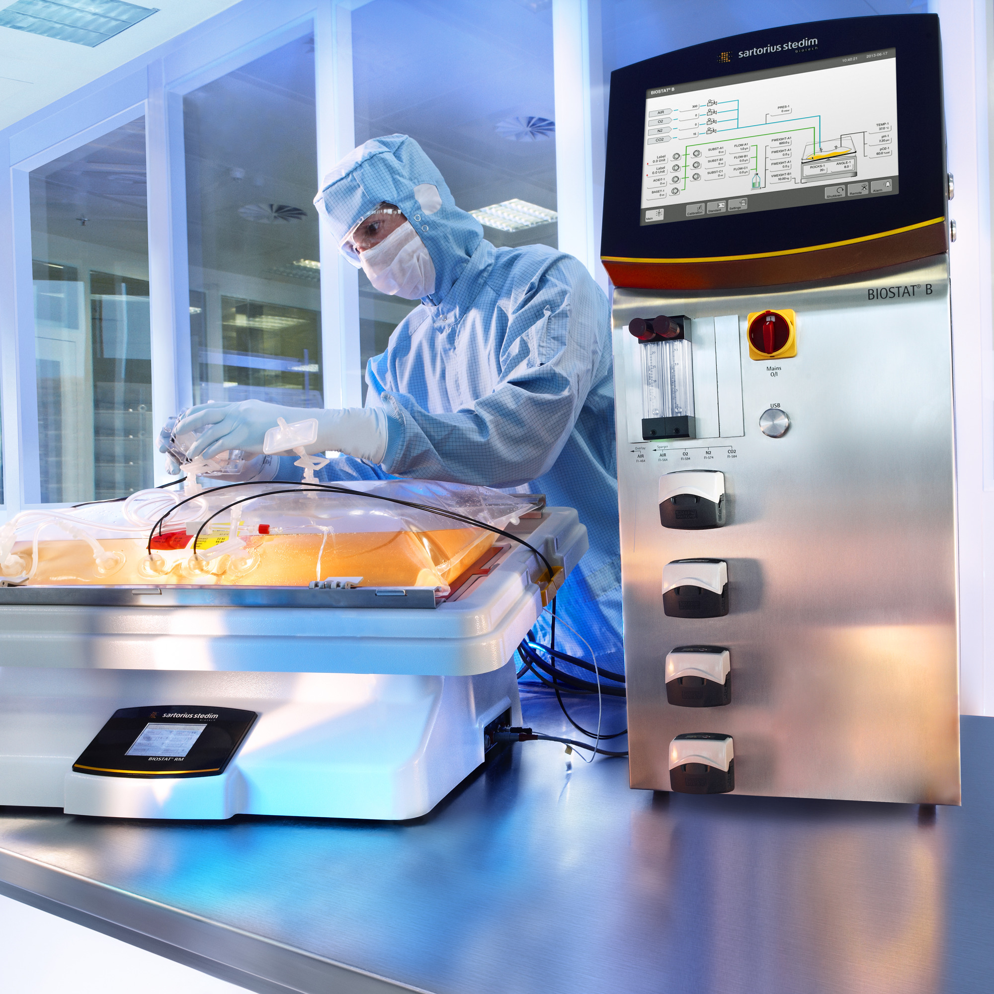 Laboratorijski (benchtop) bioreaktori | Stanične kulture - Sartorius Libra Elektronik